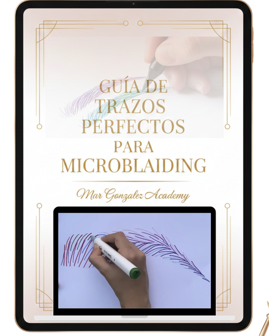 Guia de trazos de Microblading