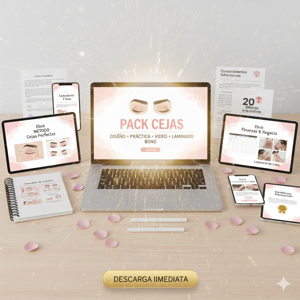 Guia Master Cejas: Tu negocio de cejas en 7 días